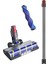Dyson V 7/ V 8/ V 10/ V 11 Uyumlu LED Işıklı Turbo Emici Başlık ve Boru (Gri Renk) 1