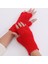 Kırmızı Stil Tek Boyut Kadın Bayan Parmaksız Eldiven Kış Sıcak Yumuşak Örme Eldivenler ST007 (Yurt Dışından) 1