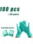 Yeşil - 100 Adet Stili L Boyutu Pembe Nitril Tek Kullanımlık Eldiven Lateks Içermez Xs Küçük Kadın Kız Çocuk Ev Temizliği Salon Vinil Eldiven Siyah Tozdan Arındırılmış (Yurt Dışından) 1