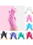Yeşil - 100 Adet Stili L Boyutu Pembe Nitril Tek Kullanımlık Eldiven Lateks Içermez Xs Küçük Kadın Kız Çocuk Ev Temizliği Salon Vinil Eldiven Siyah Tozdan Arındırılmış (Yurt Dışından) 4