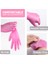 100PCS Tarzı L Boyutu Tek Kullanımlık Pembe Nitril Eldiven Lateks Içermez Su Geçirmez Pvc Ev Işleri Su Geçirmez Pembe Çalışma Eldiveni Mutfak Pişirme Araçları (Yurt Dışından) 5