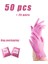 Pembe- 50 Adet Stil Xs Boyutu Pembe Nitril Tek Kullanımlık Eldiven Lateks Içermez Xs Küçük Kadın Kız Çocuk Ev Temizliği Salon Vinil Eldiven Siyah Tozdan Arındırılmış (Yurt Dışından) 1