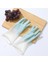 Mavi Stil L 9cm 4pcs Suya Dayanıklı Lastik Ince Temizlik Eldiveni Mutfak Bulaşıkları Için Latex Eldiven (Yurt Dışından) 1