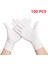Beyaz 100PCS Tarzı L Boyutu 100 Paket Nitril Tek Kullanımlık Eldiven Gıda Sınıfı Su Geçirmez Siyah Kalın Eldiven Ev Temizliği Mutfak Mekanik Çalışma Için (Yurt Dışından) 1