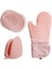 Pembe Set Stili 1 Adet Mutfak Gıda Sınıfı Silikon Eldiven Yüksek Sıcaklık Direnci Mikrodalga Isı Yalıtım Eldiven Ev Eldiveni El Klipsi (Yurt Dışından) 1