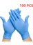 Mavi 100PCS Tarzı M Boyutu 100 Paket Nitril Tek Kullanımlık Eldiven Gıda Sınıfı Su Geçirmez Siyah Kalın Eldiven Ev Temizliği Mutfak Mekanik Çalışma Için (Yurt Dışından) 1