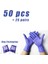 Mor - 50 Adet Stil Xs Boyutu Pembe Nitril Tek Kullanımlık Eldiven Lateks Içermez Xs Küçük Kadın Kız Çocuk Ev Temizliği Salon Vinil Eldiven Siyah Tozdan Arındırılmış (Yurt Dışından) 1
