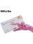 PEMBE-100 Adet Kutu Stili U 9-10CM Kutu Tek Kullanımlık Nitril Eldiven Aşınmaya Dayanıklı Kaymaz Eldiven Ev Bahçe Iş Koruyucu Eldiven Kauçuk Eldiven (Yurt Dışından) 1
