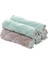 Yeşil Gri Tarzı Süper Emici Mikrofiber Mutfak Bulaşık Bezi Yüksek Verimli Emici Yapışmaz Yağ Ev Temizlik Havlusu (Yurt Dışından) 1