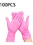 100PCS Tarzı Xl Boyutu Tek Kullanımlık Pembe Nitril Eldiven Lateks Içermez Su Geçirmez Pvc Ev Işleri Su Geçirmez Pembe Çalışma Eldiveni Mutfak Pişirme Araçları (Yurt Dışından) 4