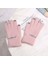 Pembe Tarzı Kadınlar Için Kış Dokunmatik Ekran Eldiveni Sıcak Esnek Örgü Eldiven Modelleri Yün Imitasyonu Tam Parmaklı Guantes Dişi Tığ Işleme Luvas Kalınlaşma (Yurt Dışından) 1