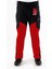 Erkek Kırmızı Siyah Su İtici Rüzgar Geçirmez Outdoor Kışlık Softshell Paça Fermuarsız Pantolon 1