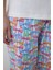 Pamuklu Colored Bows Pantolon Çok Renkli Pijama Takımı - Loves Paris Koleksiyonu 4