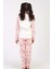 Kız Çocuk Uzun Kol Welsoft Pembe Pijama Takım C9T2N0O403 4