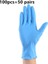 Çocuk Mavi 100 Adet Tarzı S Beden Çocukların Tek Kullanımlık Nitril Eldiven Gıda Kauçuk Eldiven Çocukların Boyama ve Oyun Bulaşık Yıkama Temizlik Eldivenleri (Yurt Dışından) 1
