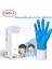 100 Adet Tarzı Xs Boyutu Çocuklar Için Tek Kullanımlık Eldiven Nitril Lateks Eldiven Kalın Okul Eldiveni Ev Temizliği Kauçuk Mavi (Yurt Dışından) 2