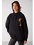 Agnese Regular Siyah Sweatshirt 4