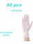 Beyaz 50PCS Tarzı S Beden Nitril Eldivenler Tek Kullanımlık Ağır Latex Tozsuz Ev Temizlik Eldivenleri Gıda Mekanik Iş Endüstriyel Eldivenler (Yurt Dışından) 1