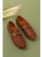 Deri Kadın Tokalı Loafer ESL.1852 - Taba - 36 5