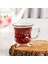 RYG8071 Loretta Çay Kahve Meşrubat Bardağı 6'lı Ayaklı Çay Bardağı Takımı Cam Fincan Seti Mug 100 ml 2