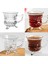RYG8071 Loretta Çay Kahve Meşrubat Bardağı 6'lı Ayaklı Çay Bardağı Takımı Cam Fincan Seti Mug 100 ml 4
