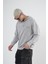 Kapüşonlu Çıt Çıt Detaylı Yıkamalı Oversiza Kalıp Sweatshirt 4