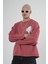 Bisiklet Yaka Darkness Baskılı Oversize Unisex Sweatshirt 3