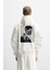 Kapuşonlu Oversize Kalıp Creative Proces Baskılı Hoodie 4