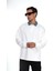 Kingbrich Polo Yaka Nakış Detaylı Oversize Kalıp Erkek Sweatshirt 1