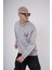 Bisiklet Yaka Leylek Baskılı Nakış Detaylı Sweatshirt 4
