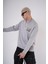 Bisiklet Yaka Leylek Baskılı Nakış Detaylı Sweatshirt 5
