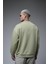 Oversize Kalıp Baskılı Yaka Kol Ribanalı Sweat 5