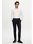 Ds Damat Slim Fit Beyaz Düz Nano Care Gömlek 4