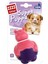 Suppa Puppa Hipopotam Plastik Köpek Oyuncağı Pembe/Mor 9x6.5x5 Cm 1
