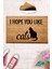 Coco You Like Cats Doğal Koko Paspas,kıl Kapı Önü Paspası 1