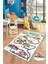Cıty Of Snow Çocuk ve Bebek Halısı Yıkanabilir ,kaymaz Taban Djt 80 x 200 1