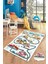 Cıty Of Snow Çocuk ve Bebek Halısı Yıkanabilir ,kaymaz Taban Djt 80 x 200 2