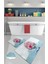 Fennel 2 Li Set Banyo Halısı Paspas Yıkanabilir Kaymaz Taban Klozet Takımı Djt 1