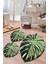 Lapel Green 3 Lü Set Banyo Halısı Djt 1