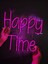 Cizgineon Happy Time Işıklı Neon LED Duvar Dekarasyon 1