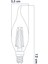 LED Rustik E14 Ampul Kıvrık Uç 6W 3000K Gün Işığı Erd-83 2