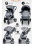 9 In 1 Yeni Doğan Full Set 950 Travel Sistem Bebek Arabası 330 Sallanır Ana Kucağı 5