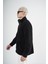 Yarım Fermuarlı Kanguru Cepli Unisex Oversize Kalıp Peluş 2