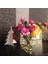 Altın Tarzı Iskandinav Tarzı 3D Geometrik Fincan Mum Standı Düğün Çay Işık Tutucu Centerpieces Duvar Asılı Şamdan Kılıf (Yurt Dışından) 3