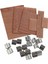20Mmx36Mm X8Pcs Tarzı Büyük Alev Ahşap Mum Fitilleri Metal Tabanlı Mum Çekirdekleri Yapımı Malzemeleri Dıy Soya Balmumu Mumları Için Doğal Dikdörtgen Ahşap (Yurt Dışından) 5