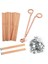 13X60Mm Stili Ahşap Mum Fitili Mum Fitilleri İle Taban Ahşap Mum Fitili Seti Çekirdek Dıy Mum Yapımı Malzemeleri El Yapımı Soya Parfin Balmumu Fitili (Yurt Dışından) 5