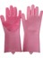 Pembe ve Kanca Tarzı Eldiven ve Kancalar 1 Çift Çok Fonksiyonlu Kauçuk Eldiven Silikon Fırçailetemizlik Bulaşıklar Temizlik Banyo Ev Temizlik Aksesuarları (Yurt Dışından) 4