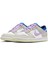 Dunk Low Gs Leather Unisex Sneaker Hakiki Deri Beyaz Mor Günlük Spor Ayakkabı 3