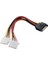Primex PX-4829 Dişi Sata Power Molex 4 Pin Güç Kablosu, Dişi Sata Molex Çevirici, Dişi Sata Power Çevirici Kablo 3