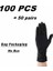 Siyah 100PCS Tarzı L Boyutu Nitril Eldivenler Tek Kullanımlık Ağır Latex Tozsuz Ev Temizlik Eldivenleri Gıda Mekanik Iş Endüstriyel Eldivenler (Yurt Dışından) 1